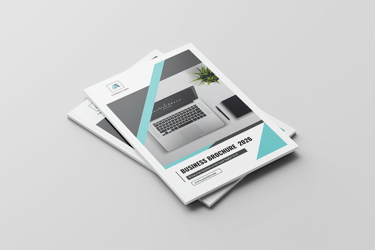 Business Brochure Template, a Brochure Template by Template Shop (Photo 2 of 12)
