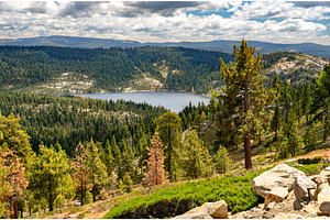 Scenic view of Bear River Reservoir, a Nature Photo by Leonid Andronov