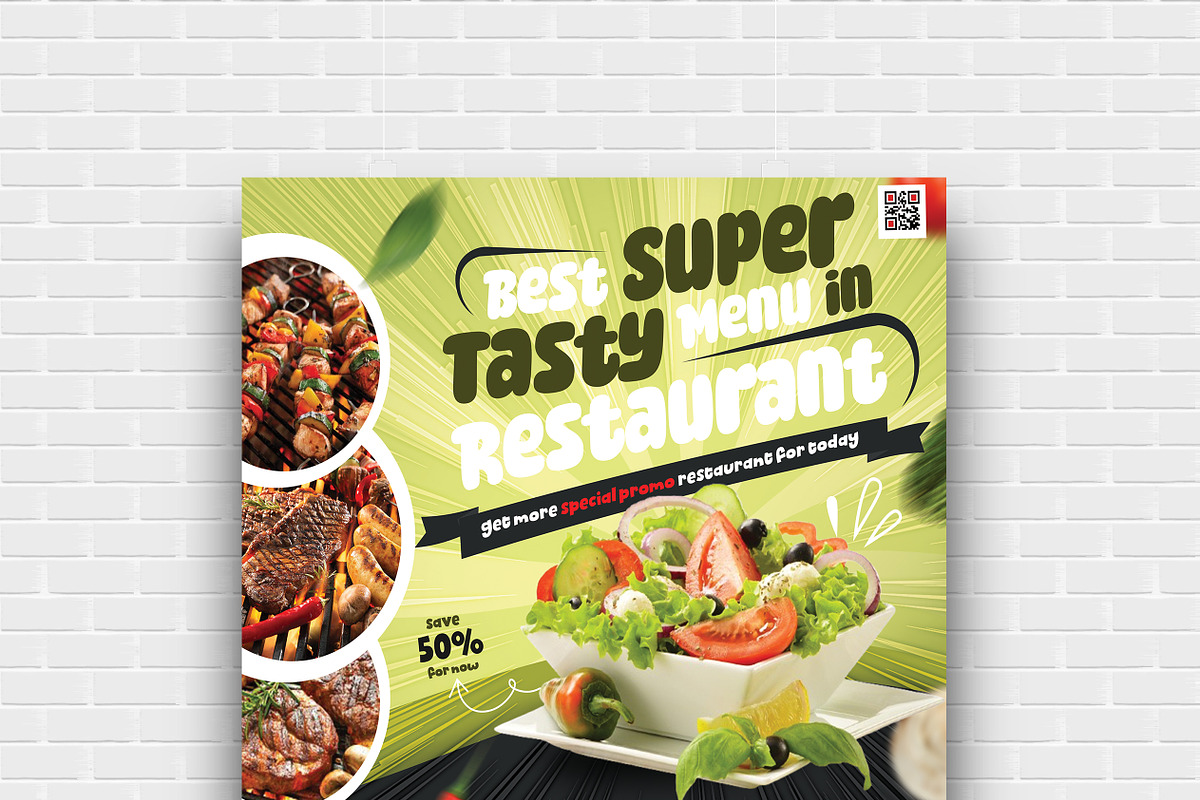 Restaurant Flyer, a Flyer Template by GreenPixi (Photo 3 of 4)