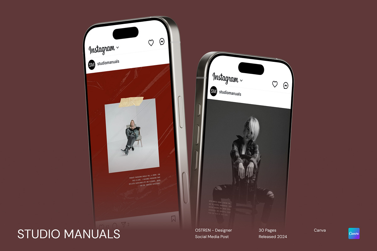 OSTREN - Designer Social Media Post, a Social Media Template by Studio Manuals (Photo 3 of 8)