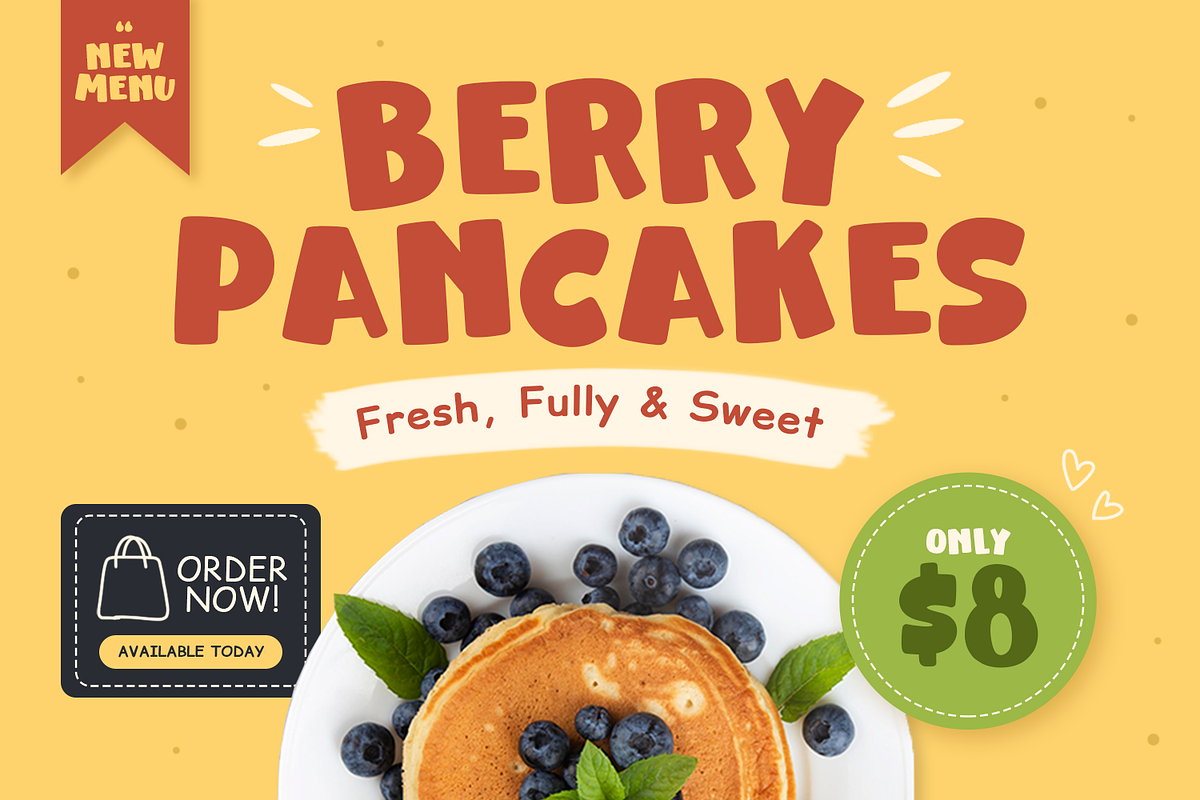 Lemon Cookies - Food Font, a Handwritten Font by Mozatype (Photo 3 of 8)