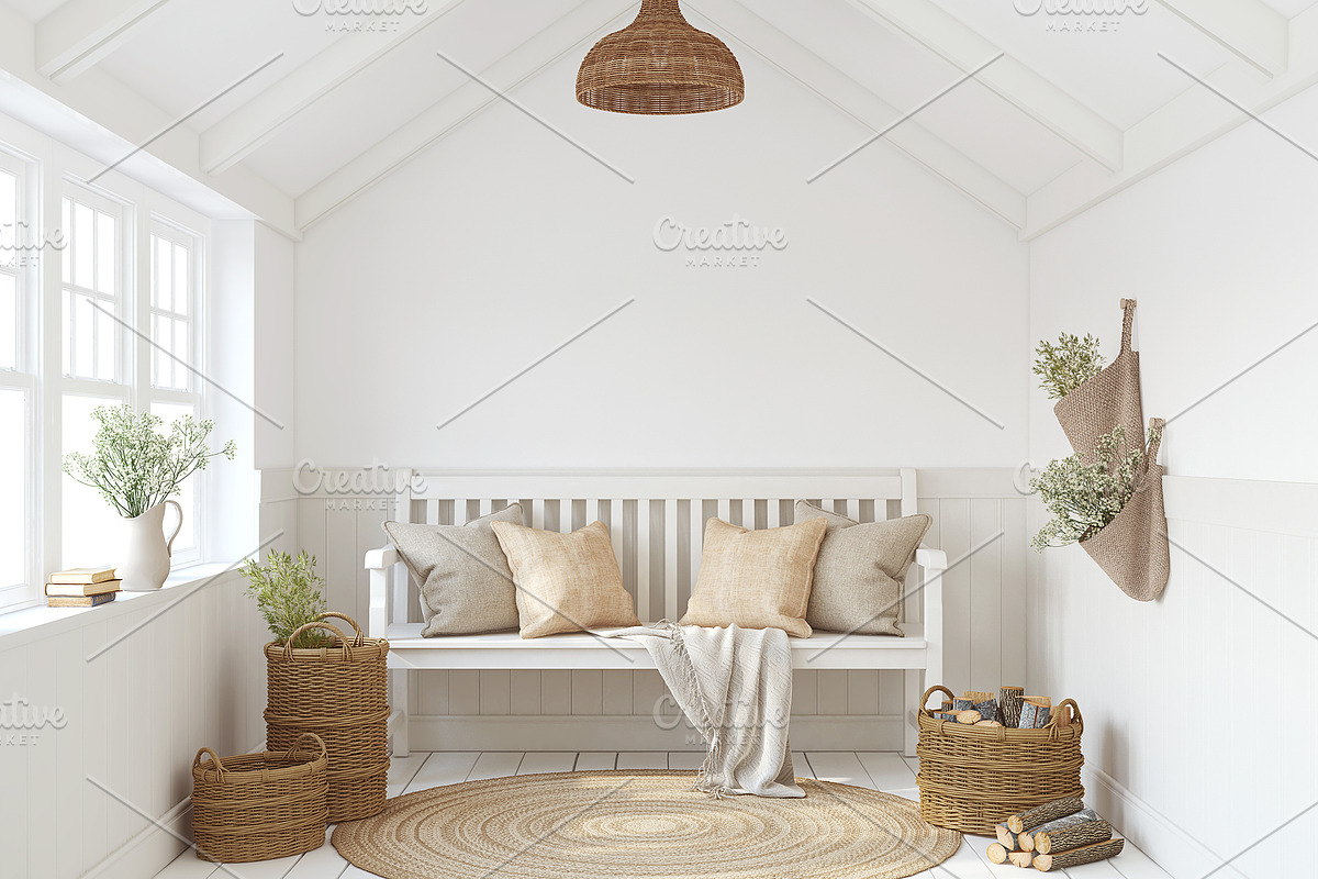 ENGLISH COTTAGE Frame Mockups., a Product Mockup by MyHomeMockups (Photo 3 of 11)