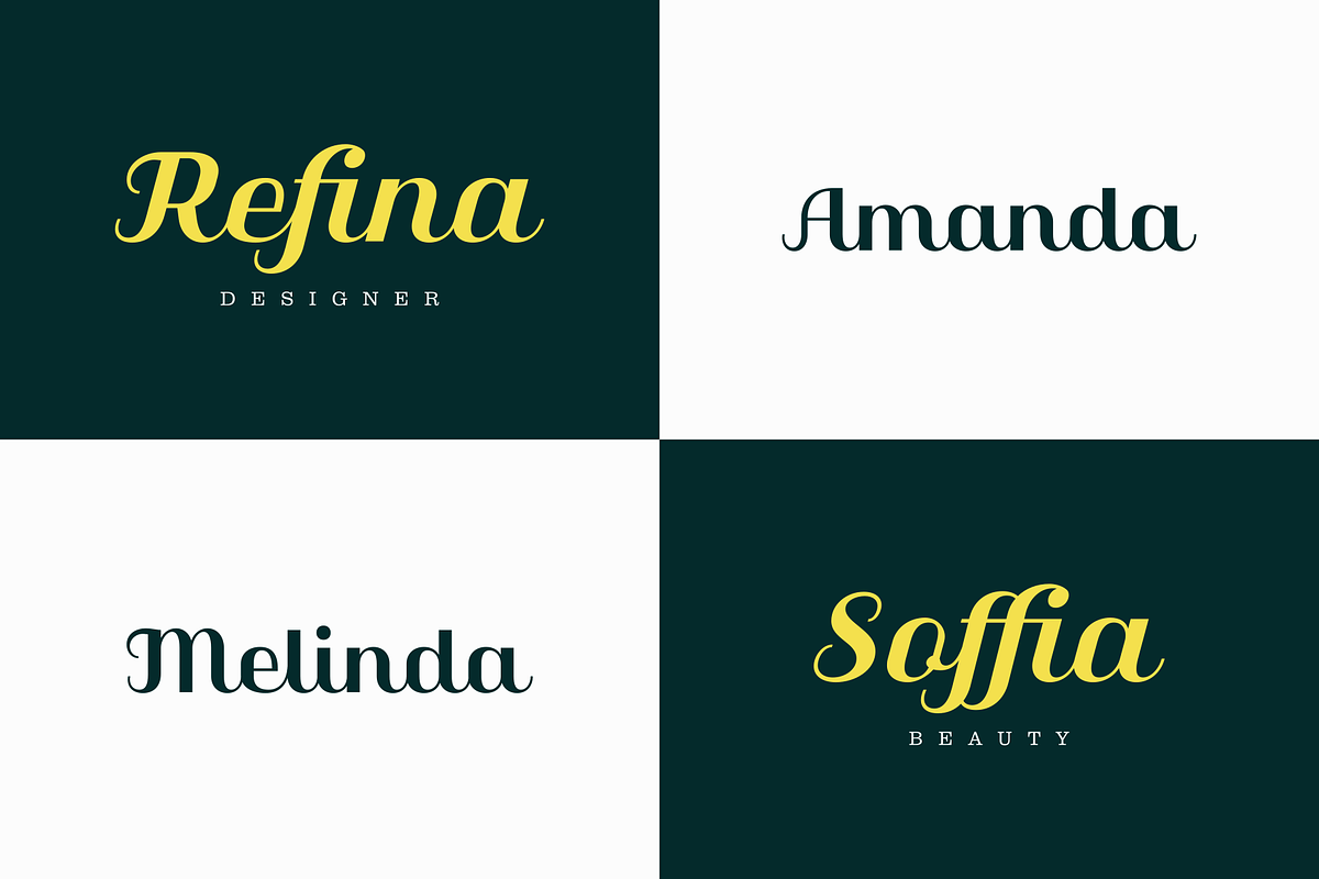 Qilla Typeface preview 3