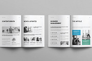 Newsletter Template, a Brochure Template by E-Type (Thumbnail 3 of 7)