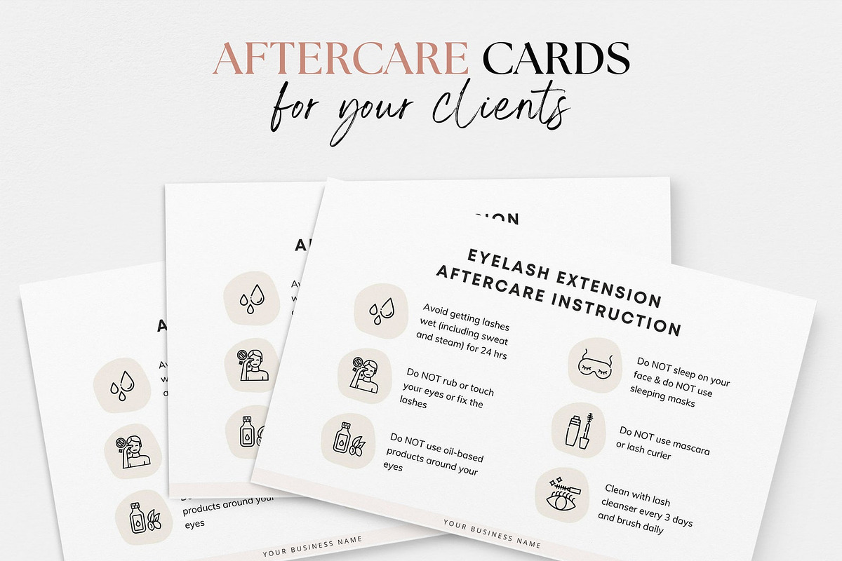 Editable Eyelash Extensions Forms, a Websites & App Template by SwitzerShop (Photo 4 of 8)