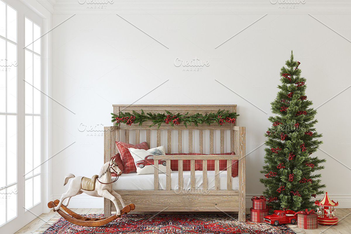 MAGIC CHRISTMAS Frame Mockups, a Print Template by MyHomeMockups (Photo 7 of 12)