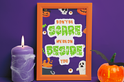 Gothic Haunt -  Halloween Slime Font, a Font by PutraCetol Studio (Thumbnail 3 of 11)