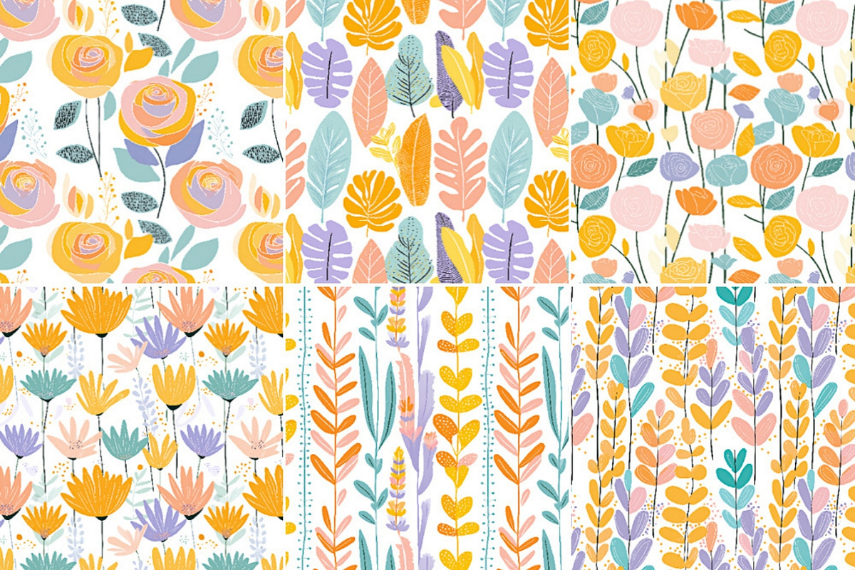 Boho Flower Clipart Abstract, a Decorative Illustration by Nicole Branger Art (Photo 10 of 19)