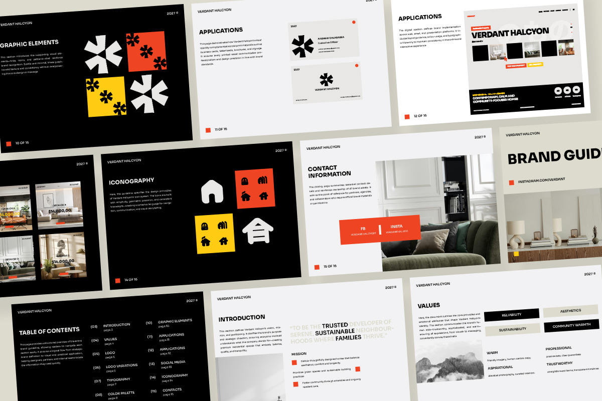Verdant – Resident Brand Guideline, a Magazine Template by productype1 (Photo 5 of 6)