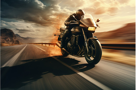 Swift Motorcycle speeding city, a Sports & Recreation Photo by Ylivdesign