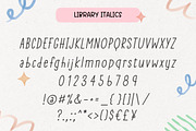 Library - Handwriting Font, a Handwritten Font by AnningArts (Thumbnail 7 of 8)