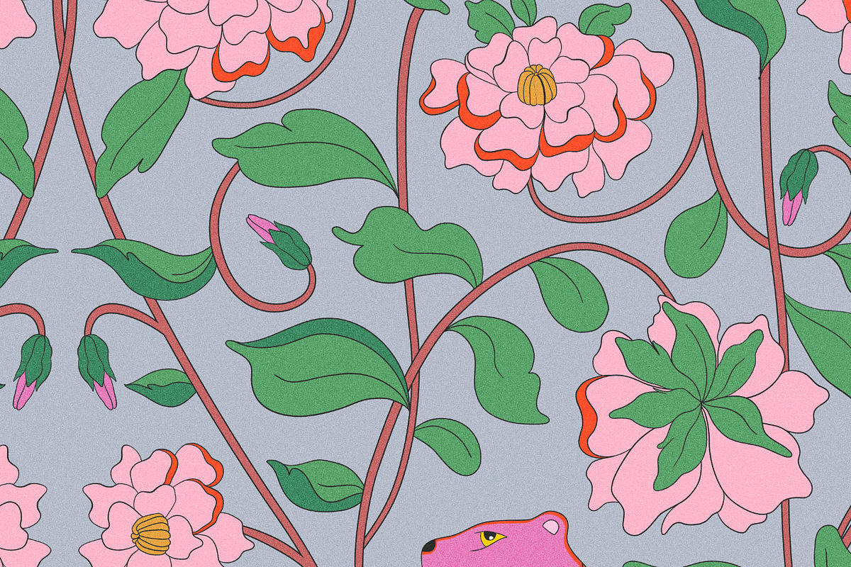 Medieval Floral Seamless Pattern, a Pattern Graphic by likorbut (Photo 13 of 13)