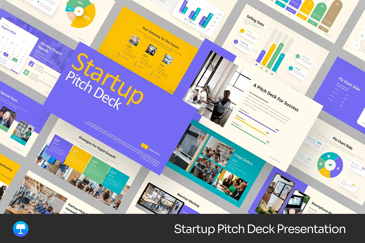 Startup Pitch Deck Keynote