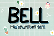 BELL, a Handwritten Font by Sirinart (Thumbnail 1 of 5)