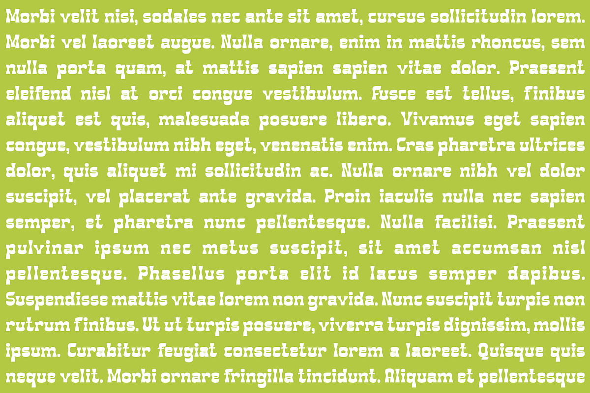 EggyPsych - a funky font, a Sans Serif Font by Brainware Graphic (Photo 4 of 8)