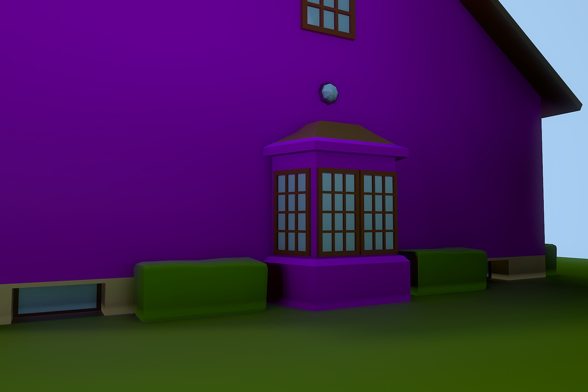 Low Poly House 2, an Architecture 3D Model by Midgardians (Photo 4 of 14)