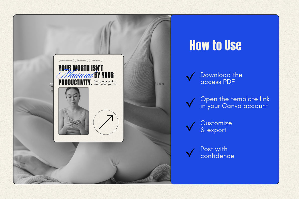 Instagram Carousel CANVA Templates, a Social Media Template by Marketello Studio (Photo 2 of 5)