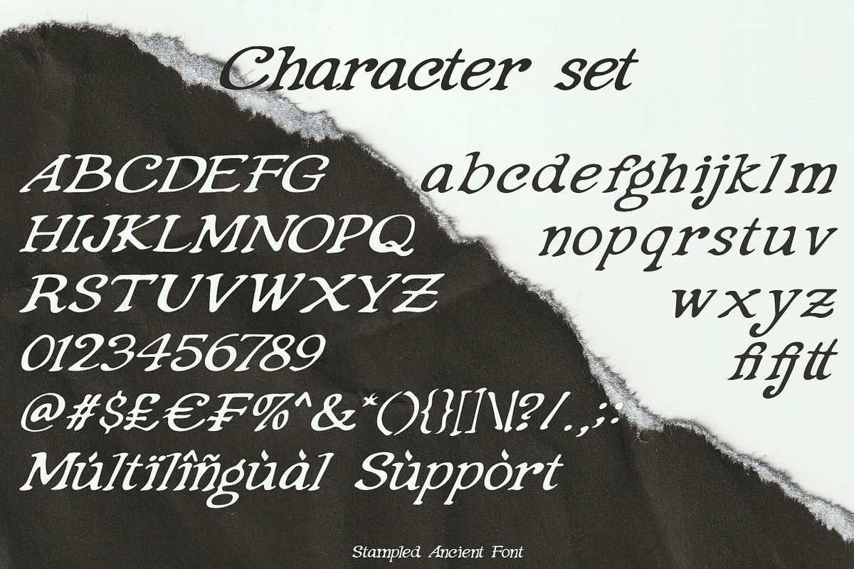 Stampled Ancient - Display Serif, a Serif Font by NuType (Photo 8 of 8)