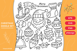 Christmas Doodle Set