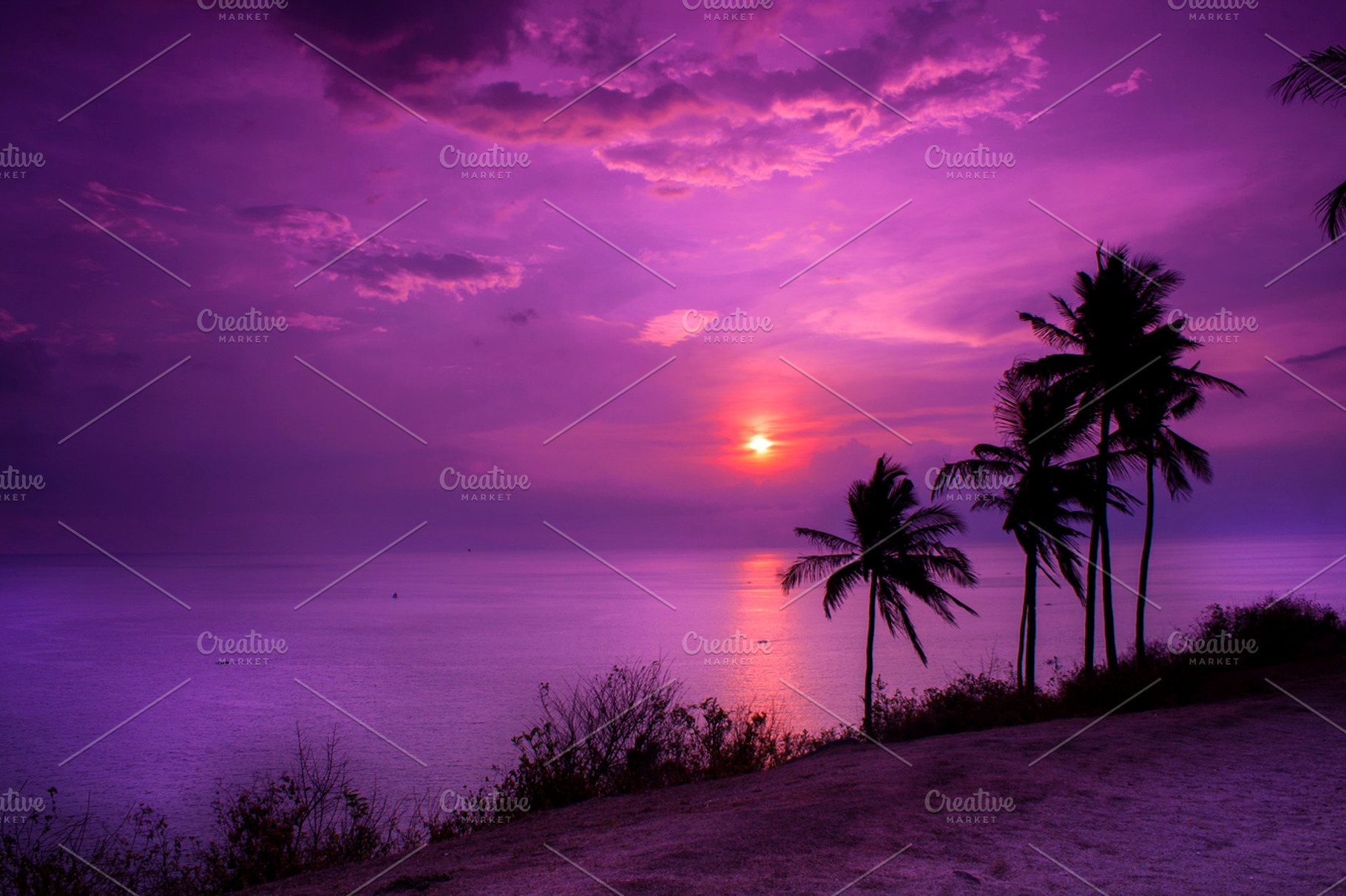 Sunset beach containing beach, sunset, and sunsetbeach, a Nature Photo by Salman Photocreative