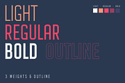 Avantgarde Sans Serif Family, a Sans Serif Font by Graphicdome (Thumbnail 2 of 18)