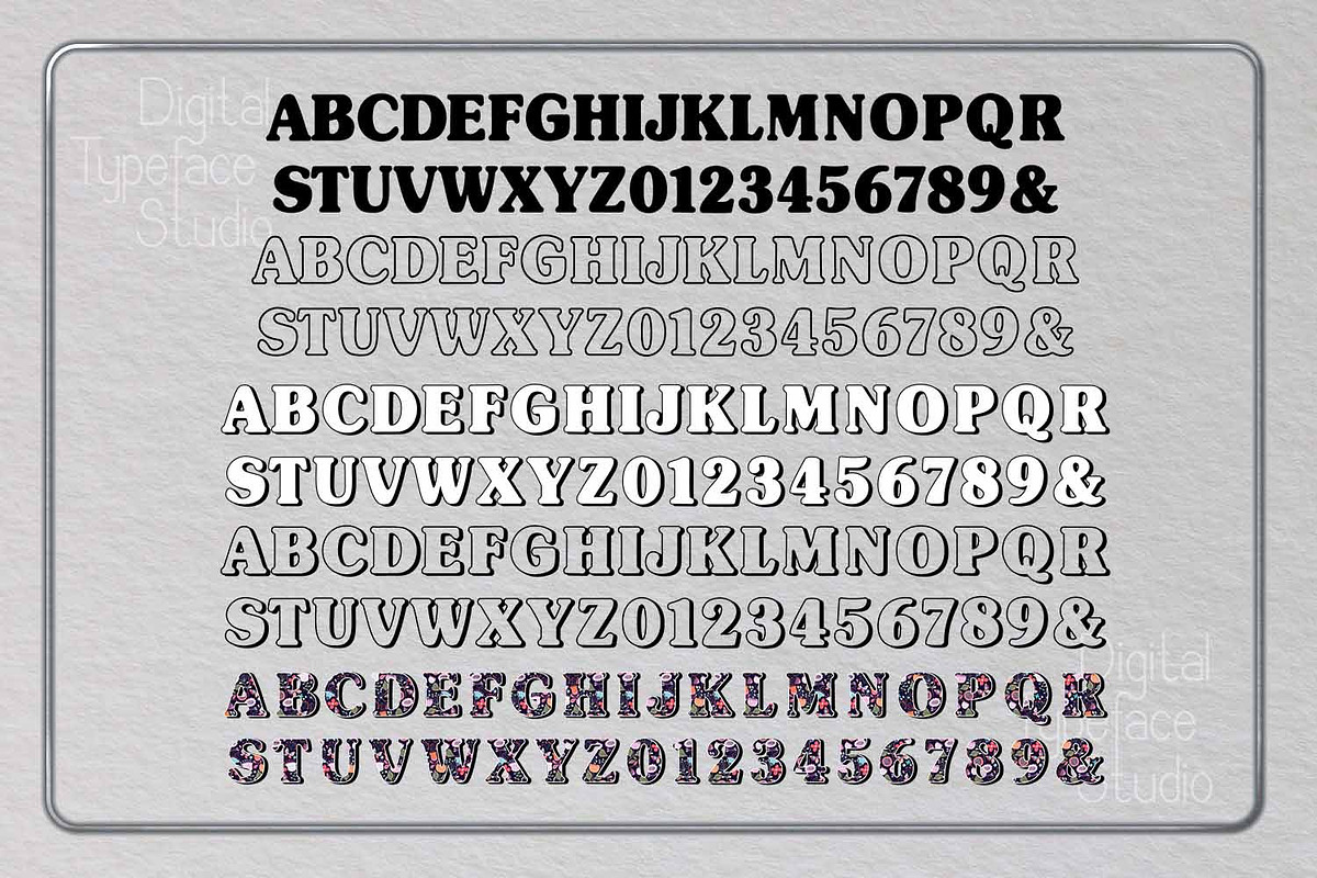 Doly - Opentype SVG font, a Blackletter Font by Digital Typeface Studio (Photo 2 of 6)