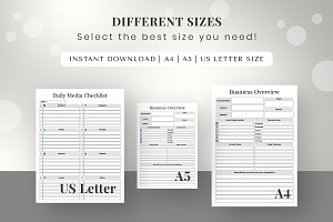 Real Estate Agent Planner Printable