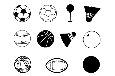 Sports Silhouette, a Sport Illustration by newminddesign