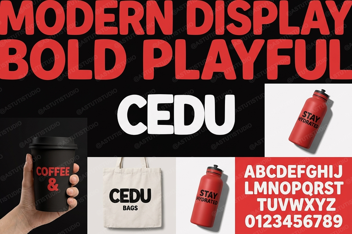 Cedu | A Modern Luxury Serif, a Serif Font by Astuti Studio (Photo 1 of 25)