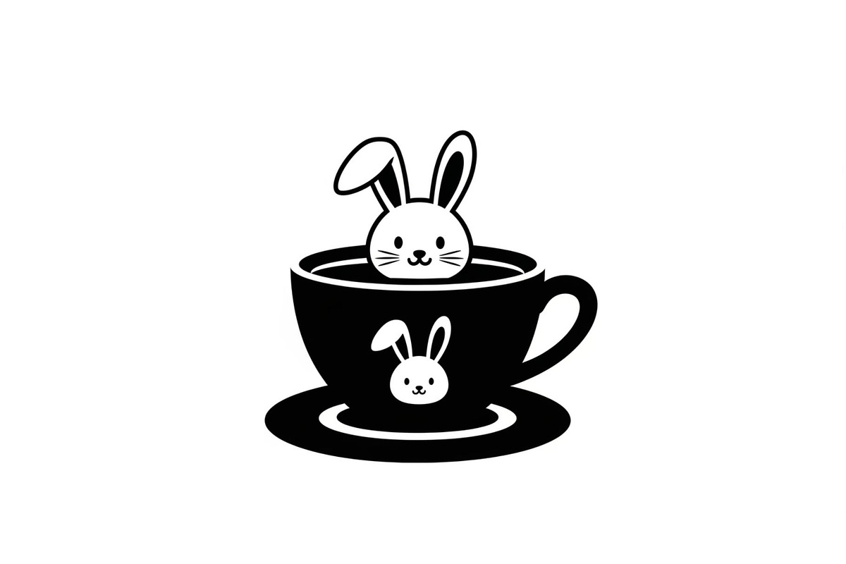 Cute Bunny Coffee Cup Vector Bundle, an Illustration by Designs_River (Photo 31 of 49)