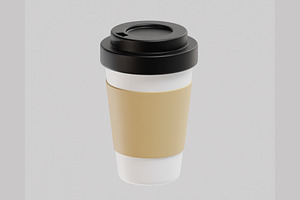 Coffee Cup, an Object 3D Model by fahad121