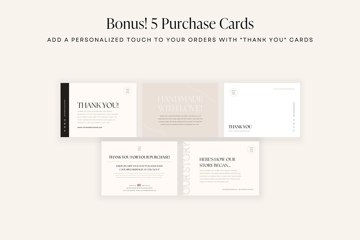 Ecommerce Shop Template Pack | Canva, a Design Template by Fourteen Creative Co. (Photo 13 of 14)