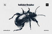 Inktober Photoshop Brushes, a Brush Add-On by pixelbuddha.net (Thumbnail 3 of 6)