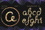 ALPHABET BENGAL SPARKS / BRUSHES /, a Symbol Font by Nadin_Lebedeva (Thumbnail 3 of 9)