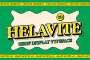 Helavite 3D, a Serif Font by Craft Supply Co. (Thumbnail 1 of 8)