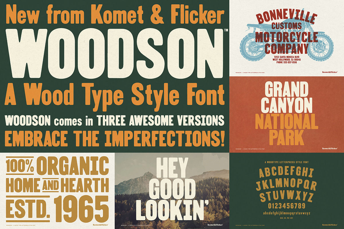 The Complete Rustic Fonts Collection, a Sans Serif Font by Komet & Flicker (Photo 18 of 18)