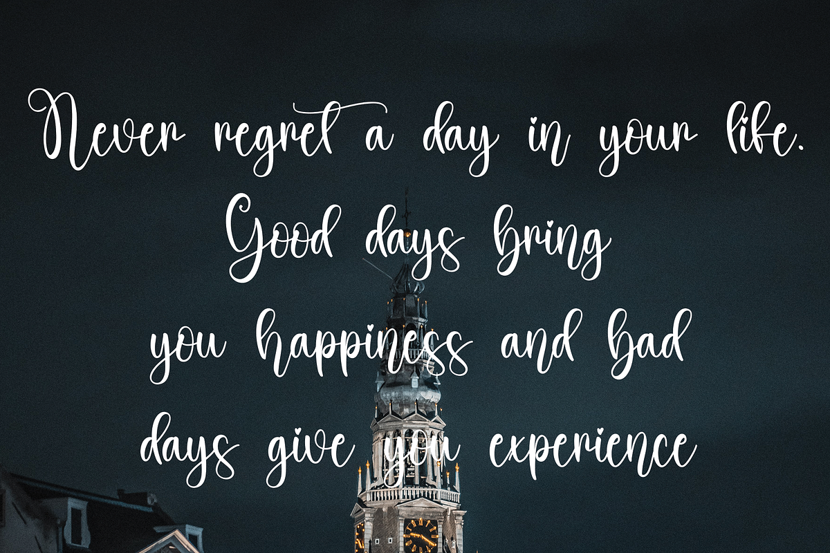 Pinkbird | Script Font, a Script Font by Scratchones (Photo 8 of 8)