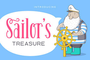 Sailor's Treasure - Font Duo
