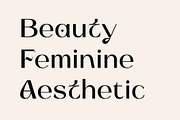 Aesthety Typeface, a Serif Font by Get Studio (Thumbnail 3 of 13)