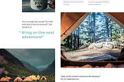 Adventure, Travel, Retreat LP Figma, a Templates & Theme by vikes.art (Thumbnail 4 of 9)