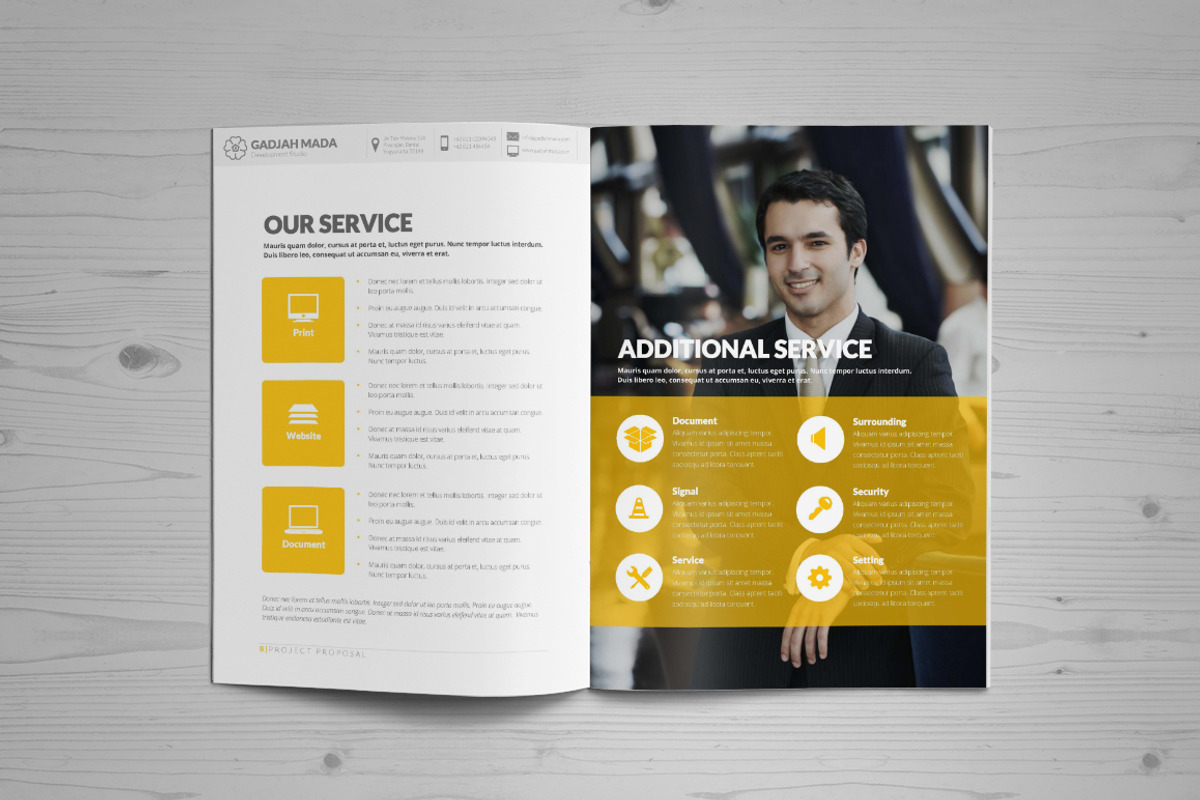 Proposal Template, a Stationery Template by binangkit (Photo 12 of 19)