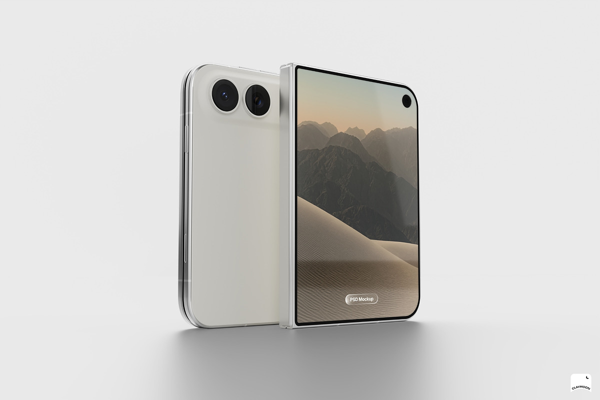 iPhone Duo Mockup, an iPhone Mockup by Claymoon Lab (Photo 5 of 11)