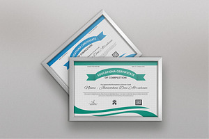 Certificate of Achievement Template, a Stationery Template by BrandlyTemplate
