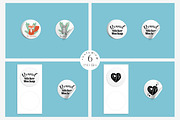 Round Sticker mockup bundle, a Print Template by MockupMarket (Thumbnail 5 of 7)
