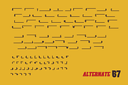 MREYBOLL | Athletic Font, a Font by twinstd (Thumbnail 13 of 16)