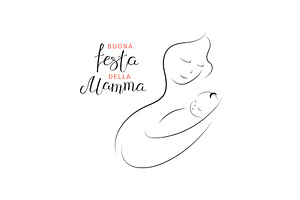 Mothers Day Italian card, an Object Illustration by sceptical cactus
