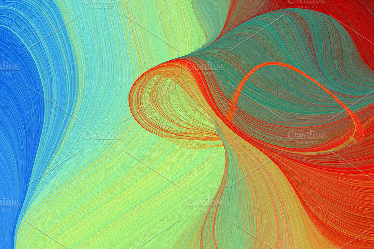 Abstract Flowing Lines Wallpapers, a Wallpaper Photo by Design_Planet (Photo 6 of 8)