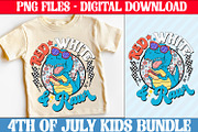 4th of July Kids Png Bundle, an Object Graphic by RETROVIBZDESIGNS (Thumbnail 5 of 7)