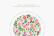 Pink Rosebud Seamless Pattern PNG, a Pattern Graphic by Pati Charm Studio (Thumbnail 4 of 6)