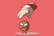 Cookie Santa!, a Food Illustration by pedrors (Thumbnail 2 of 3)